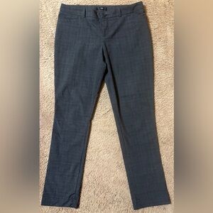 Mossimo Supply Co. Black Plaid Pants Size 10